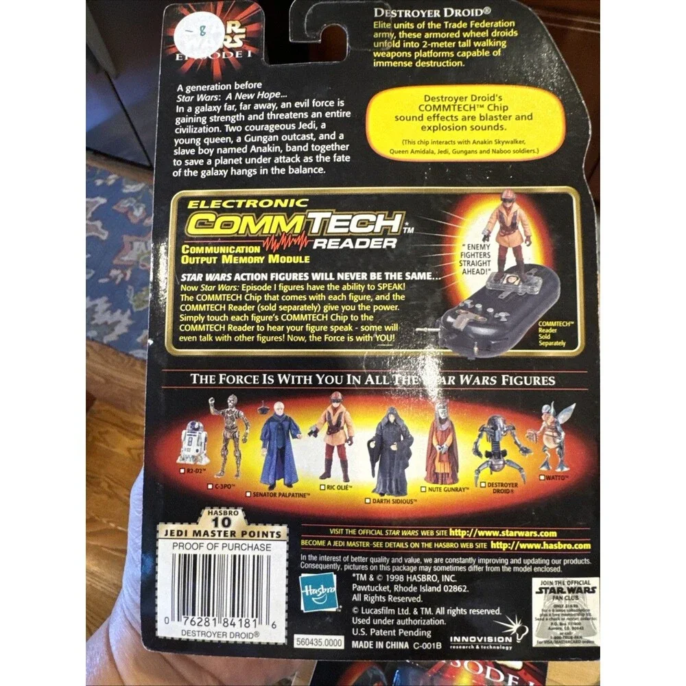 Vintage Star Wars 7‎ Pieces From 1998-1999 Episode 1